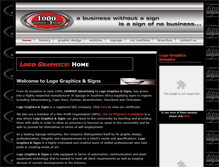 Tablet Screenshot of logographics.co.za